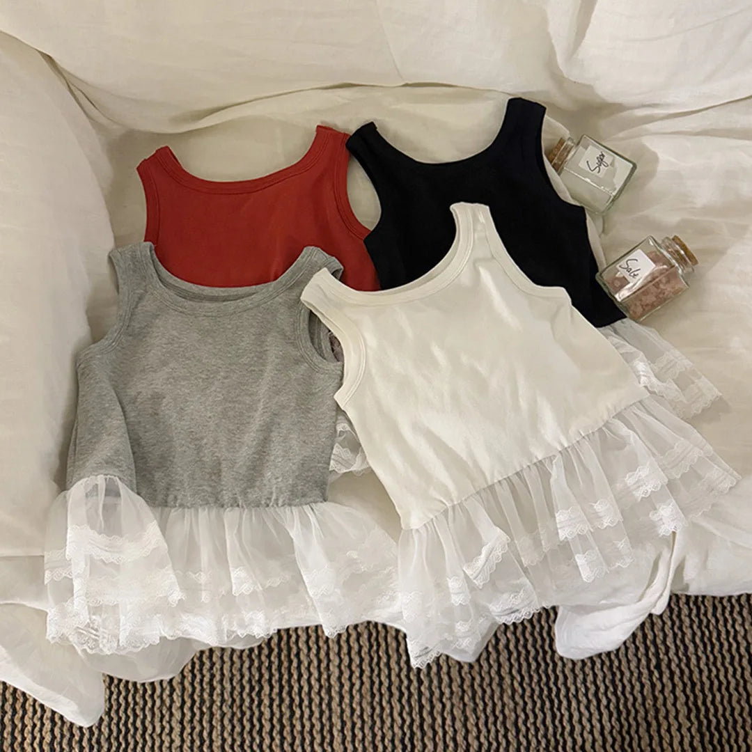 Ursula Korean Fashion Solid Color Tops