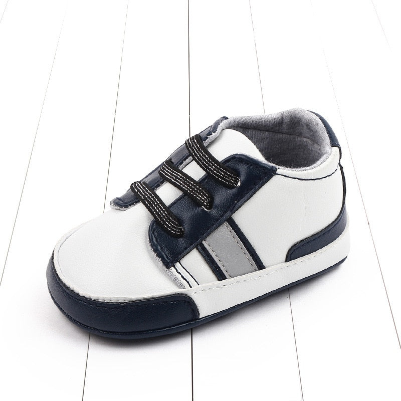 Baby Shoes Newborn Boys Sneaker Girls Two Striped First - GuGuTon