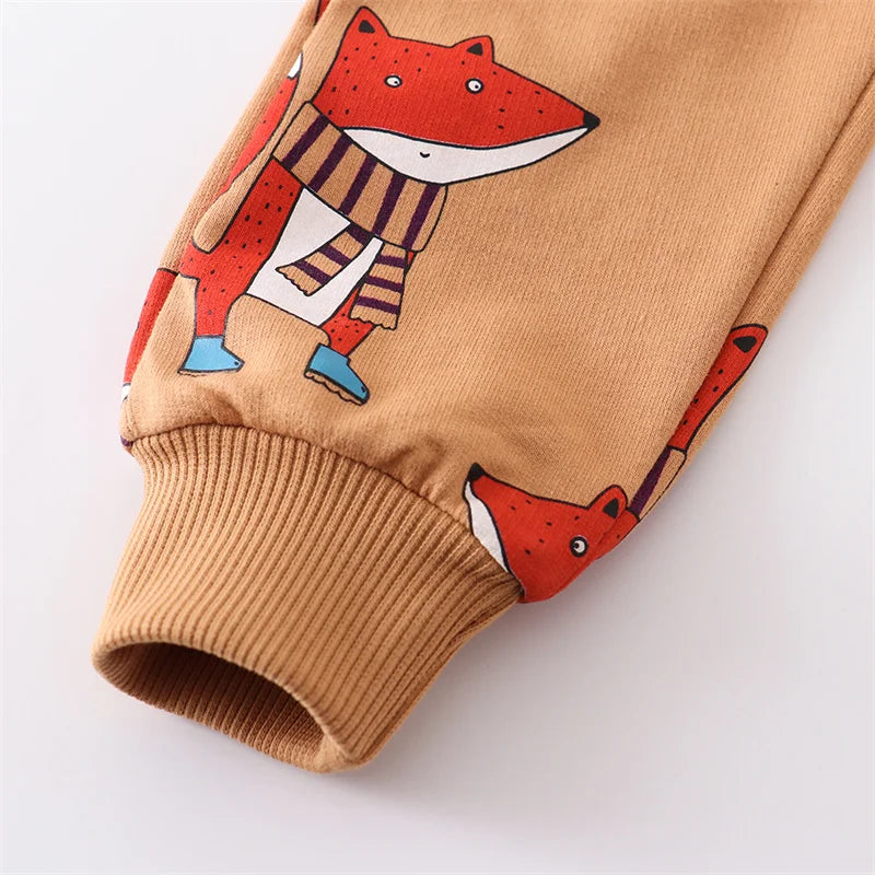 Marc Animals Print Boys Autumn Spring Baby Trousers