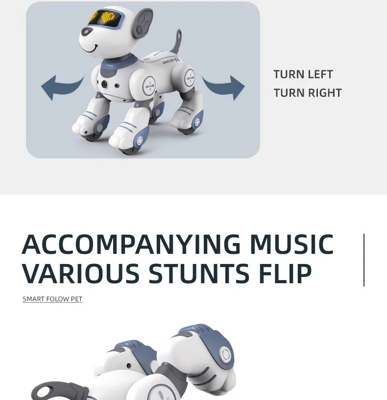 Intelligent Robot Dog Remote Control Electronic Smart Programmable Puppy Kid Gift