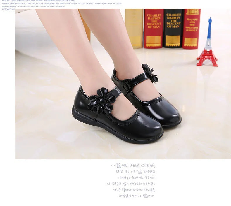 Girl Fashion Party Shoe 2026 Spring New Korean Edition Child Princess ShoeGirl