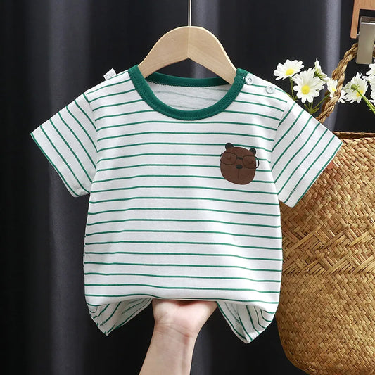 Gael Short Sleeve Cartoon Print Tees