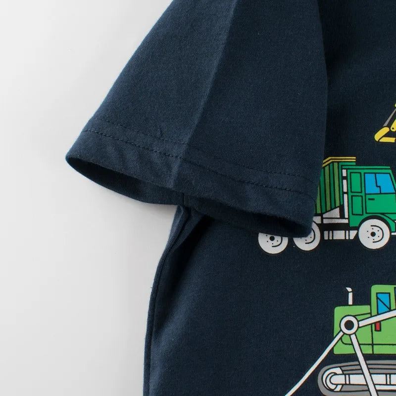 William Children's Short Sleeved Tees - GuGuTon baby store - Baby Fashion - Toddlers Outfits - Babies Outfits - Toddler Clothes - Kids Clothing - Newborn Clothes - Newborn Wear - Kids Wear - Trending Clothes - Trending Outfits - Fall Fashion - Winter Fashion - Girls Clothes - Boys Clothes - Babies Wear - Kids Accessories - KidsWear - Summer Clothes - Summer Fashion - Summer Trend - Falls Sweaters - Tops - Bottom - Jeans - Blouse - Dresses - Newborn Dresses - Toys