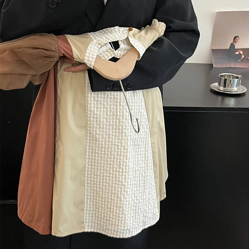 Jayla Girls Patchwork Dress Summer 2024 for Baby Girls