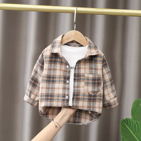 Xavier Clothing Infant Boy Kids Long Sleeves Shirt