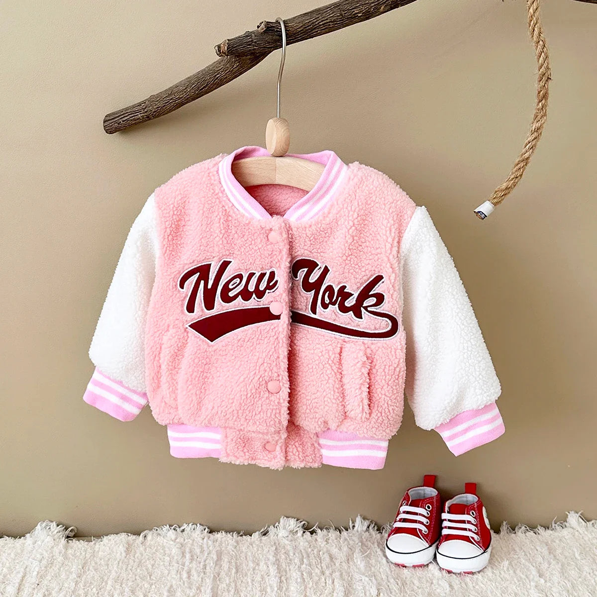 Pamela Cute NEW YORK Fleece Jacket