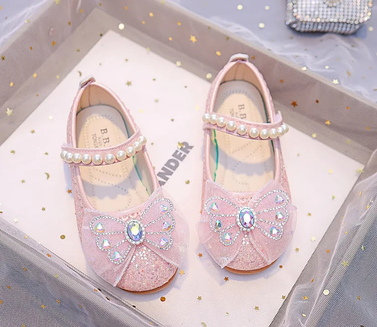 Sloane Children Princess Shoes - Fashionable Flats for Girls