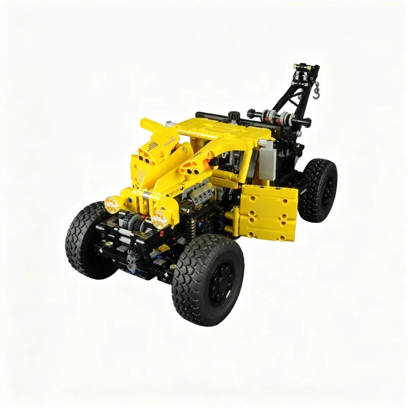 1215pcs MOC Matt S Off Road Recovery Heavy Wrecker Technical Model Building Blocks DIY Gift Creative Collectible Display Decor