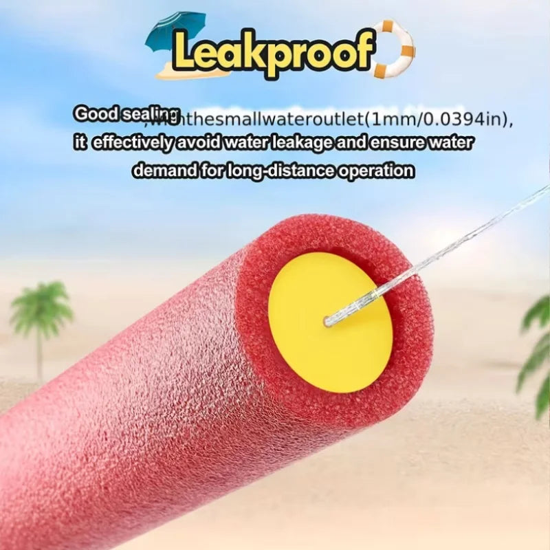 4 pcs New Summer Pull-Out Water Guns, Kids Mini Foam Water Guns, Outdoor Beach Water Cannon Toys in 4 Colors
