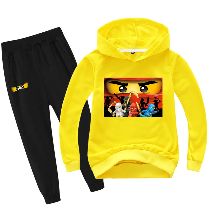 Spring Autumn Children Clothing Hoodies Pants