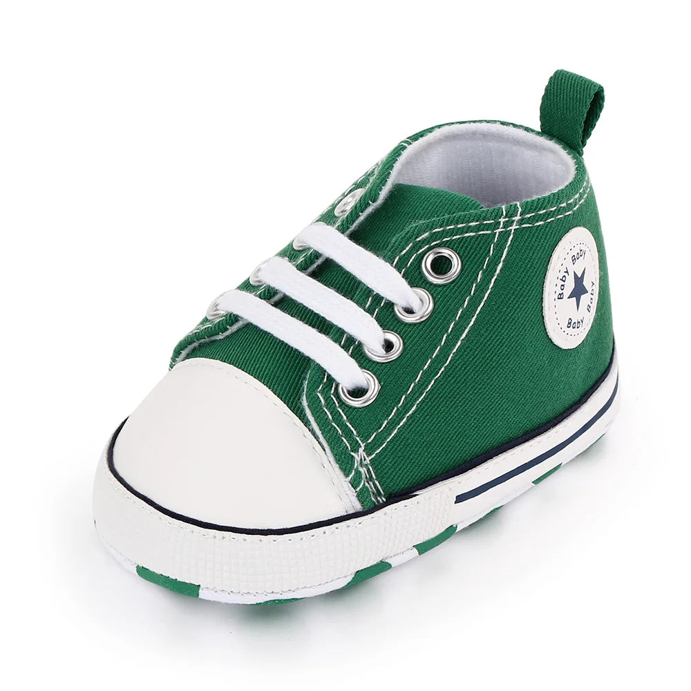 Spring New Baby Shoes Boy and Girl Classic Canvas Casual Sneakers