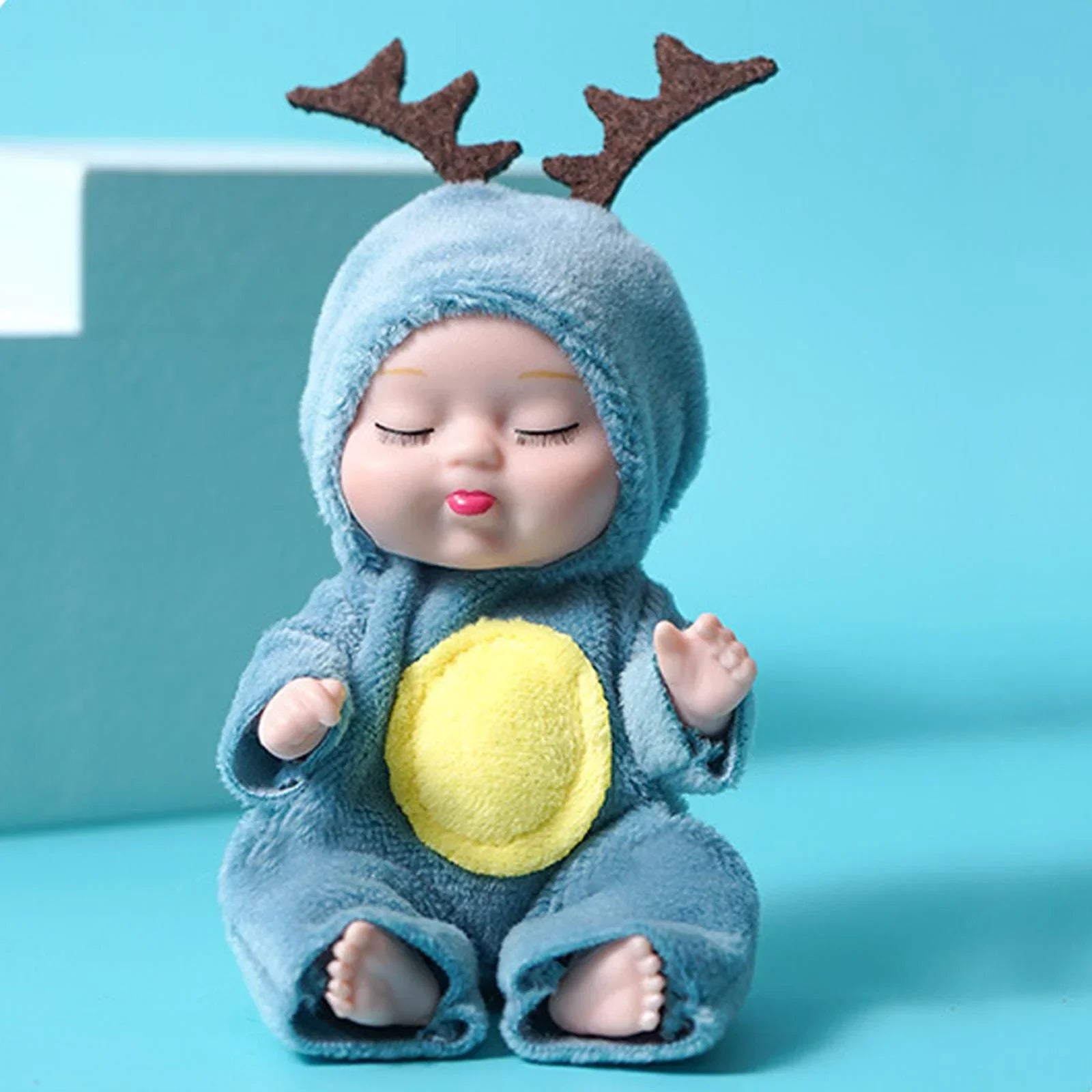 Rebirth Sleeping Simulated Moveable Joints Mini Soothe Cute Sleep Baby Dolls - GuGuTon baby store - Baby Fashion - Toddlers Outfits - Babies Outfits - Toddler Clothes - Kids Clothing - Newborn Clothes - Newborn Wear - Kids Wear - Trending Clothes - Trending Outfits - Fall Fashion - Winter Fashion - Girls Clothes - Boys Clothes - Babies Wear - Kids Accessories - KidsWear - Summer Clothes - Summer Fashion - Summer Trend - Falls Sweaters - Tops - Bottom - Jeans - Blouse - Dresses - Newborn Dresses - Toys