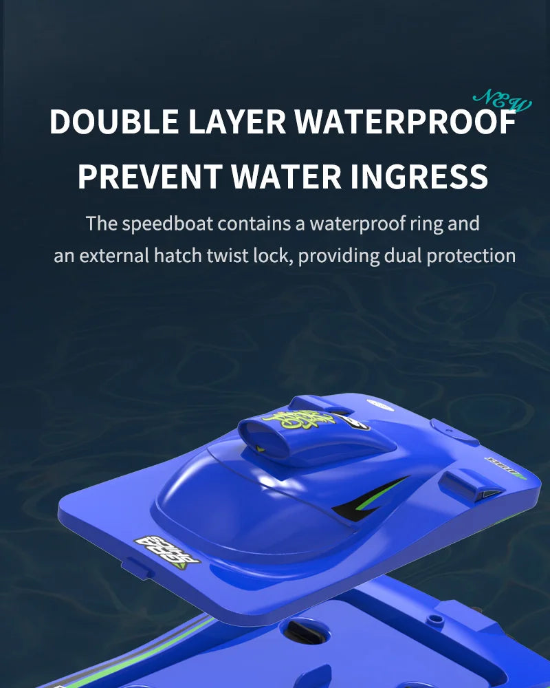 TX768 RC Boat 2.4G Brushless High Speed Remote Control Ship 30km/h