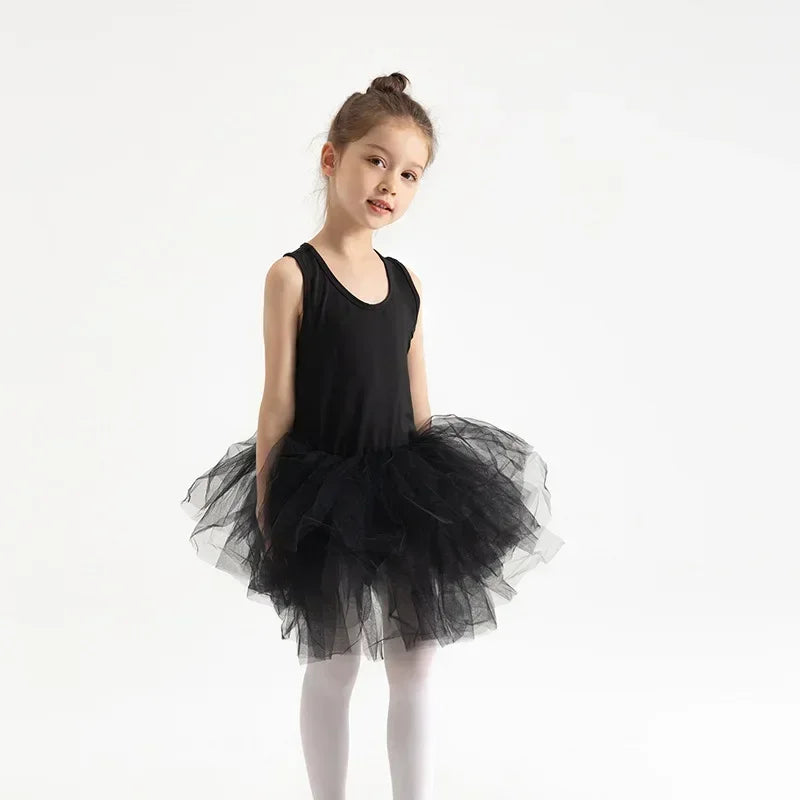 Baby Girl Princess Tutu Dress Long Sleeves Ballet Dress