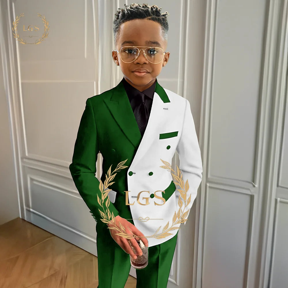 Hugo Boys Formal Elegant Suit 2 Piece Set (Jacket and Pants) Kids Wedding - GuGuTon baby store - Baby Fashion - Toddlers Outfits - Babies Outfits - Toddler Clothes - Kids Clothing - Newborn Clothes - Newborn Wear - Kids Wear - Trending Clothes - Trending Outfits - Fall Fashion - Winter Fashion - Girls Clothes - Boys Clothes - Babies Wear - Kids Accessories - KidsWear - Summer Clothes - Summer Fashion - Summer Trend - Falls Sweaters - Tops - Bottom - Jeans - Blouse - Dresses - Newborn Dresses - Toys