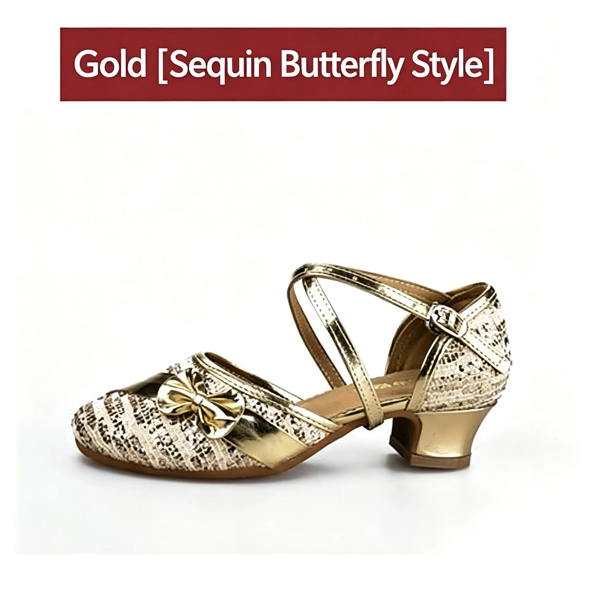 Girls Dance Shoes For Women Ladies Ballroom Latin Children/Kids Tango Salsa Latin Dancing Shoes Low Heel Salsa Training Shoes