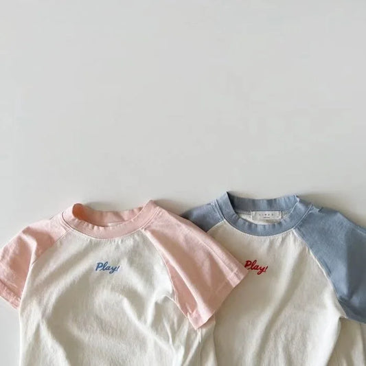 Daniel Short Sleeve Play Letter Tees