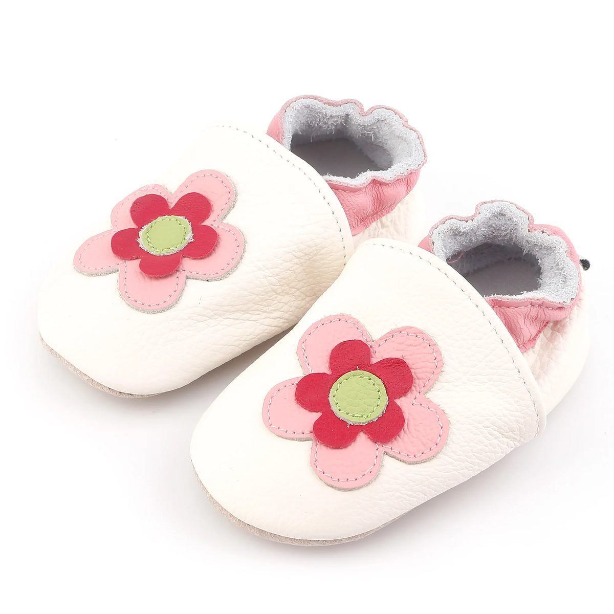 Spring Autumn Baby Girls Shoes,Genuine Leather Toddler Sneakers,Girls Newborns First Walkers Prewalker Little Kids Walkingwear