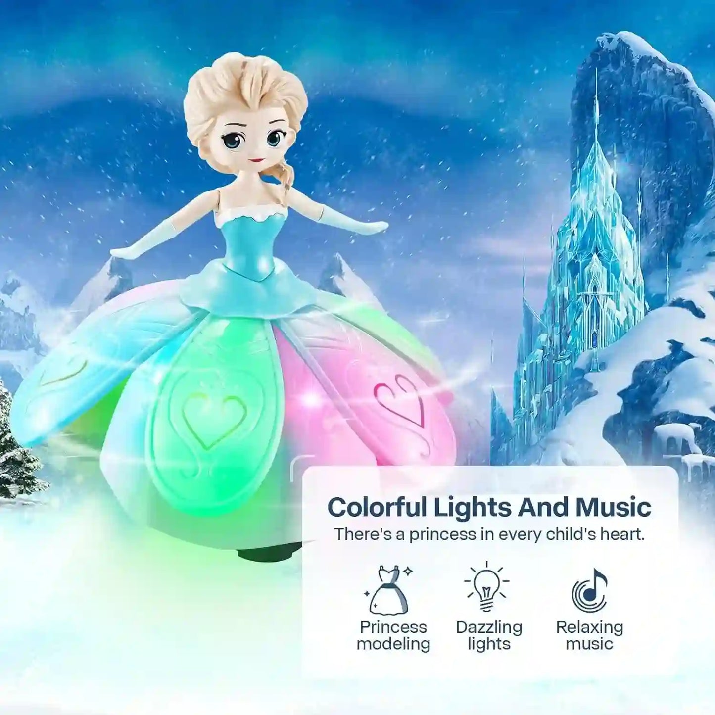 Interactive Dancing Princess Robot Toys for Girls