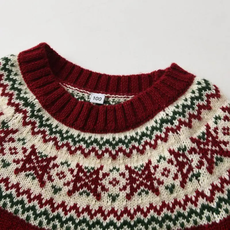 Israel Boys Christmas New Year Sweater