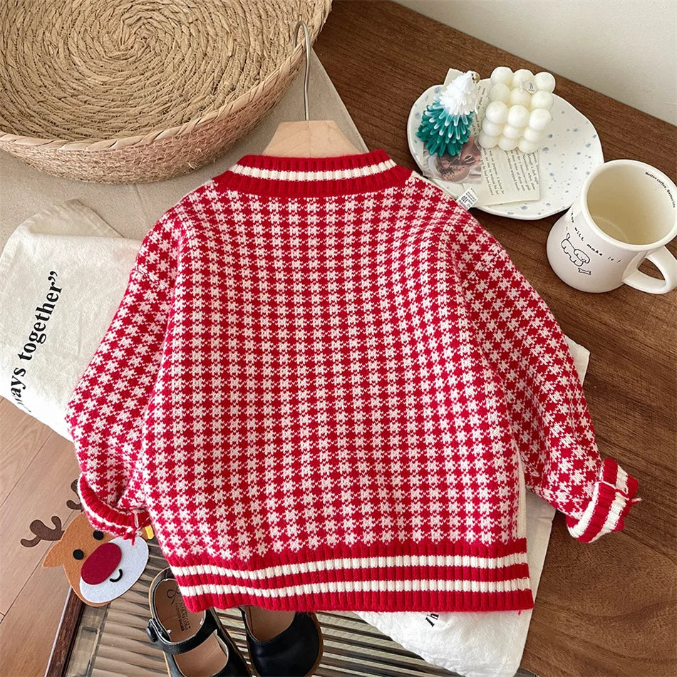 Brady Autumn Winter Mom And Daughter Sweater