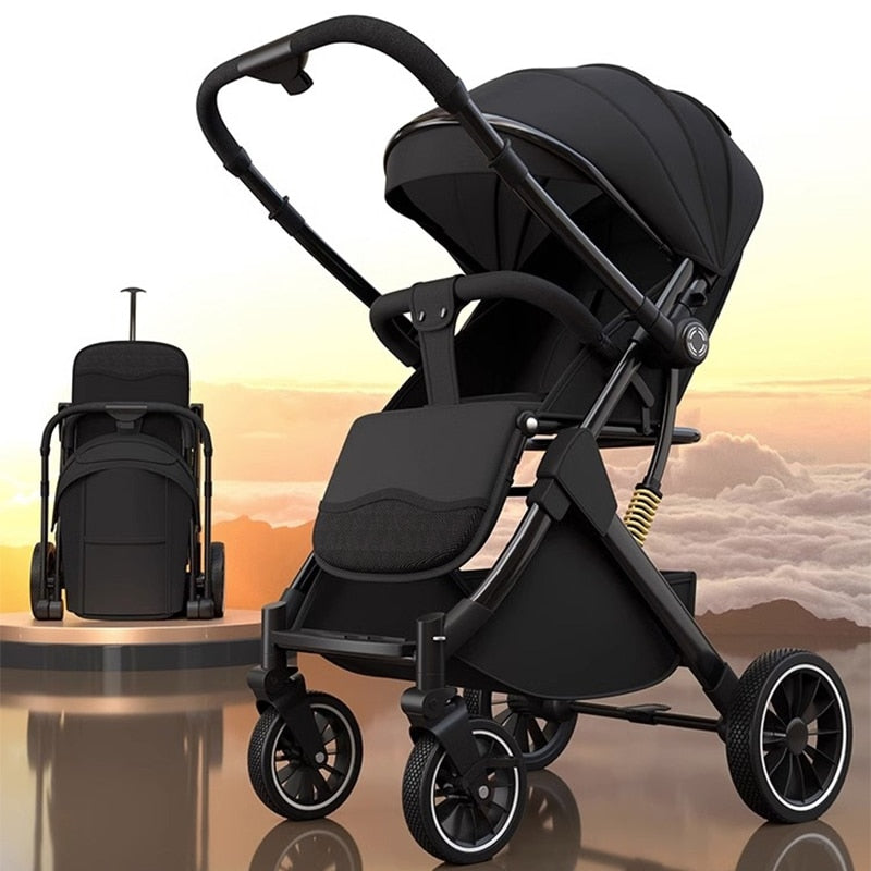 Lightweight Luxury Baby Portable High Reversible Stroller