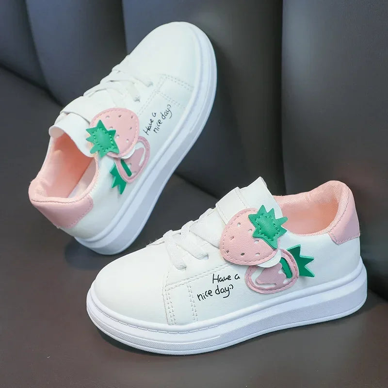 girl shoes 2025 spring autumn sports shoes children's soft-soled