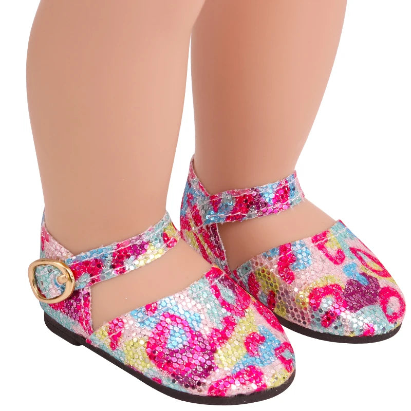 Various Casual Sports Shoes American 18 Inch Girl Doll Princess Shoe