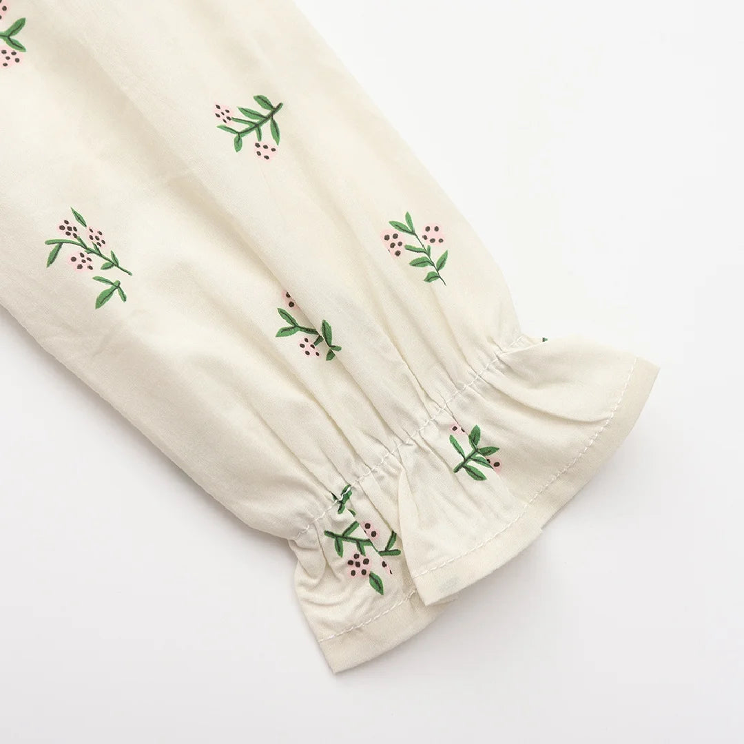 Paola Cute Cherry Printing Baby Tops