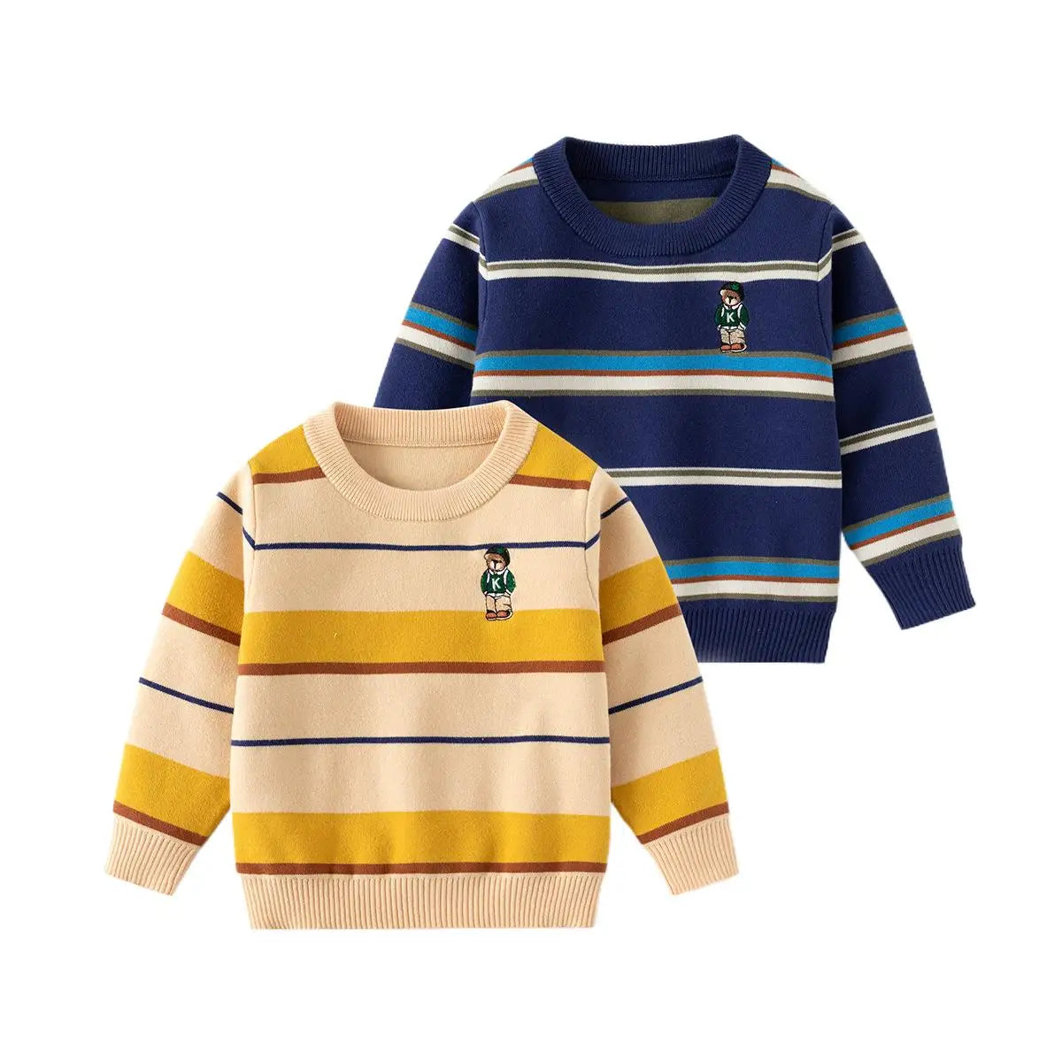 Bernardo Long Sleeve Stripe Sweater - GuGuTon baby store - Baby Fashion - Toddlers Outfits - Babies Outfits - Toddler Clothes - Kids Clothing - Newborn Clothes - Newborn Wear - Kids Wear - Trending Clothes - Trending Outfits - Fall Fashion - Winter Fashion - Girls Clothes - Boys Clothes - Babies Wear - Kids Accessories - KidsWear - Summer Clothes - Summer Fashion - Summer Trend - Falls Sweaters - Tops - Bottom - Jeans - Blouse - Dresses - Newborn Dresses - Toys