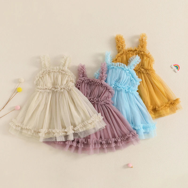Maya Lioraitiin Toddler Girl Summer Tulle Dress