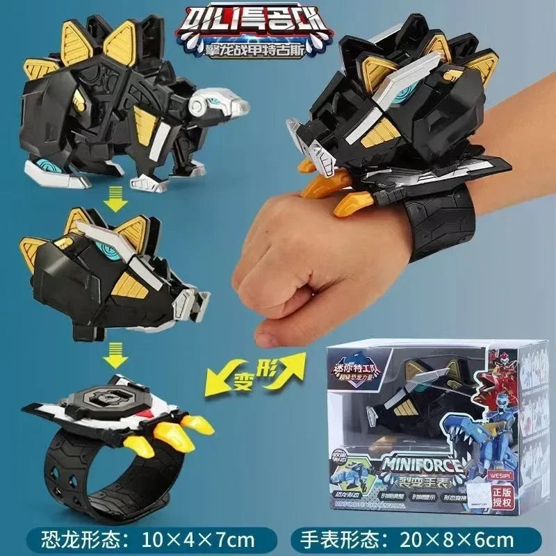 Miniforce X Watch Toy Super Dinosaur Power Mecha Deformation Robot