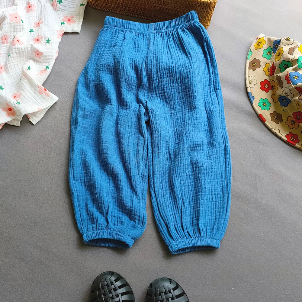 Álvaro Cotton Linen Pants Casual Baby Kids Loose Harem Pants - GuGuTon baby store - Baby Fashion - Toddlers Outfits - Babies Outfits - Toddler Clothes - Kids Clothing - Newborn Clothes - Newborn Wear - Kids Wear - Trending Clothes - Trending Outfits - Fall Fashion - Winter Fashion - Girls Clothes - Boys Clothes - Babies Wear - Kids Accessories - KidsWear - Summer Clothes - Summer Fashion - Summer Trend - Falls Sweaters - Tops - Bottom - Jeans - Blouse - Dresses - Newborn Dresses - Toys