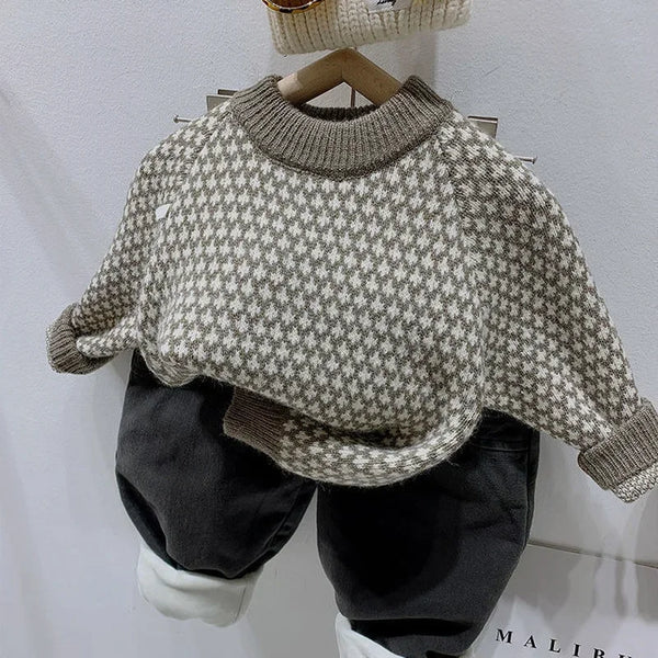 Ronald Autumn Boys Thicken Knitted Sweater