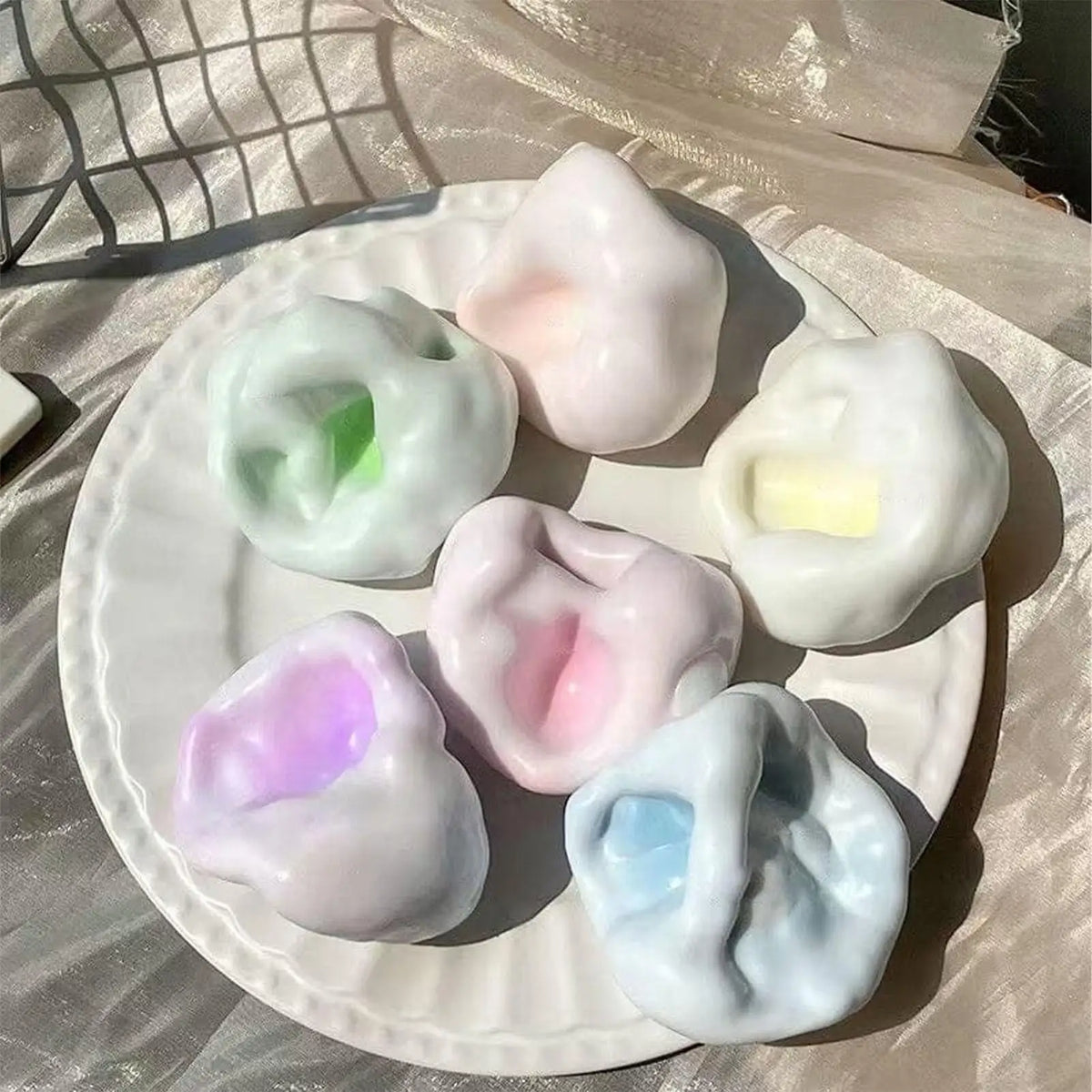 Squeeze Toys Cute Soft Ball Fidget Toys for Teens Kids Women Men Adults