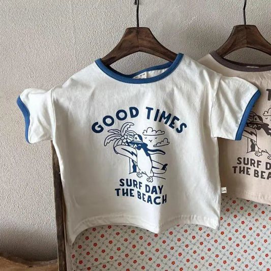 Elvis Short Sleeve Casual Cotton Tees