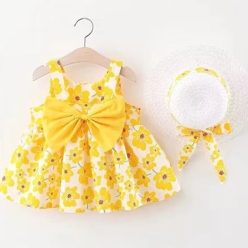 Angela Baby clothes summer seaside vacation children's dress