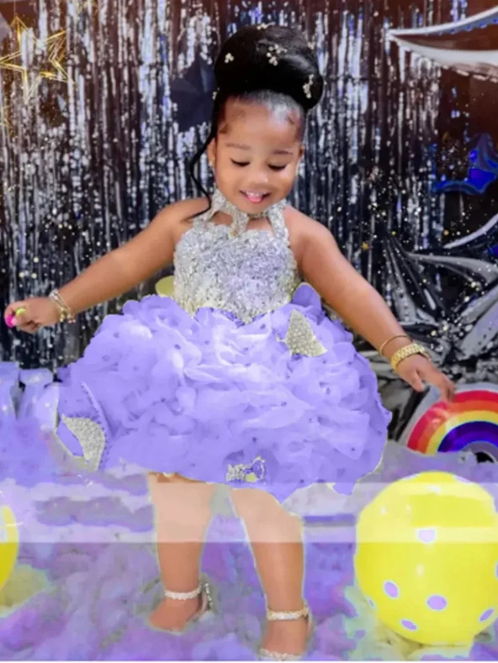 Custom Flower Girl Dress Wedding Gown Birthday Party Pageant Dress