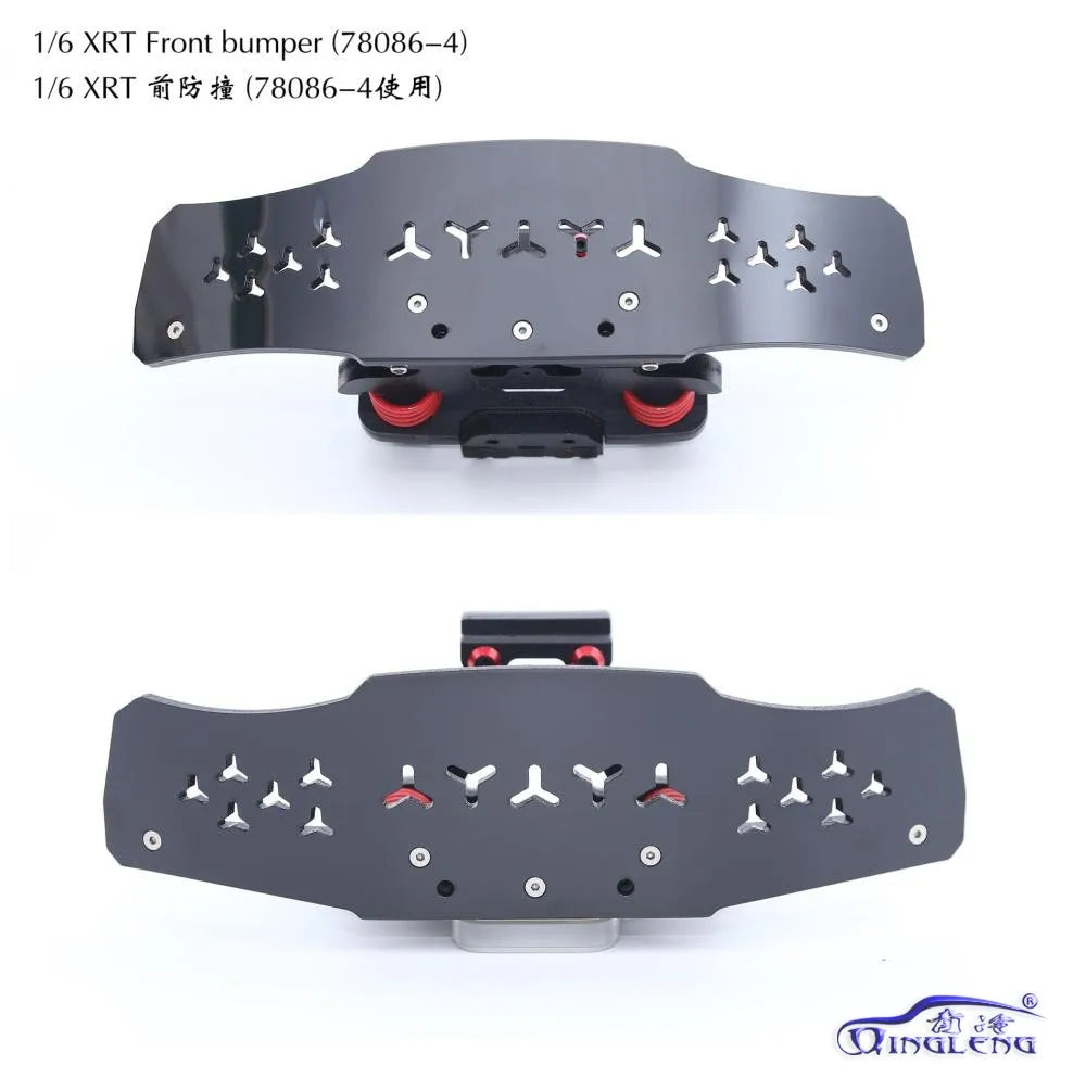 Nylon Material Front Bumper Kit+Connector For TRAXXAS 1/6 4WD XRT 8S-78086-4(qingleng)