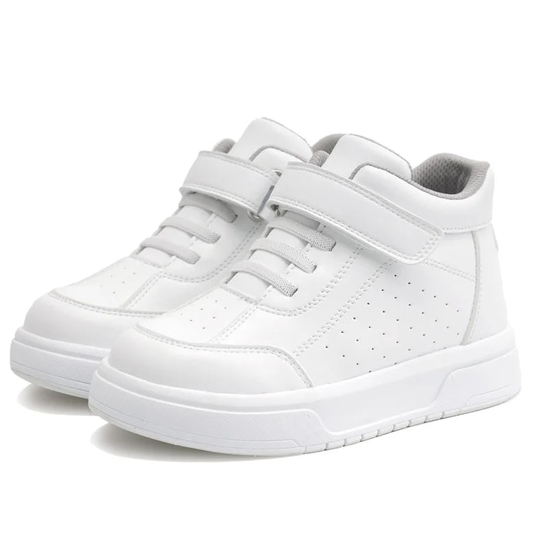 Princepard Orthopedic Kid Sneakers White Color Back to School Children's Shoes