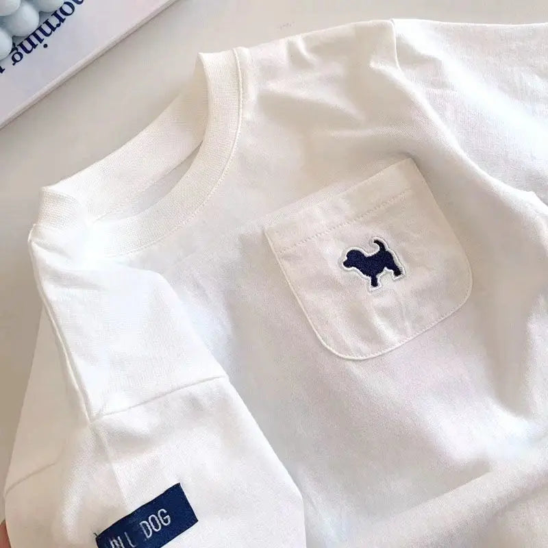 Ernesto Casual Loose Short Sleeve Tees - GuGuTon baby store - Baby Fashion - Toddlers Outfits - Babies Outfits - Toddler Clothes - Kids Clothing - Newborn Clothes - Newborn Wear - Kids Wear - Trending Clothes - Trending Outfits - Fall Fashion - Winter Fashion - Girls Clothes - Boys Clothes - Babies Wear - Kids Accessories - KidsWear - Summer Clothes - Summer Fashion - Summer Trend - Falls Sweaters - Tops - Bottom - Jeans - Blouse - Dresses - Newborn Dresses - Toys