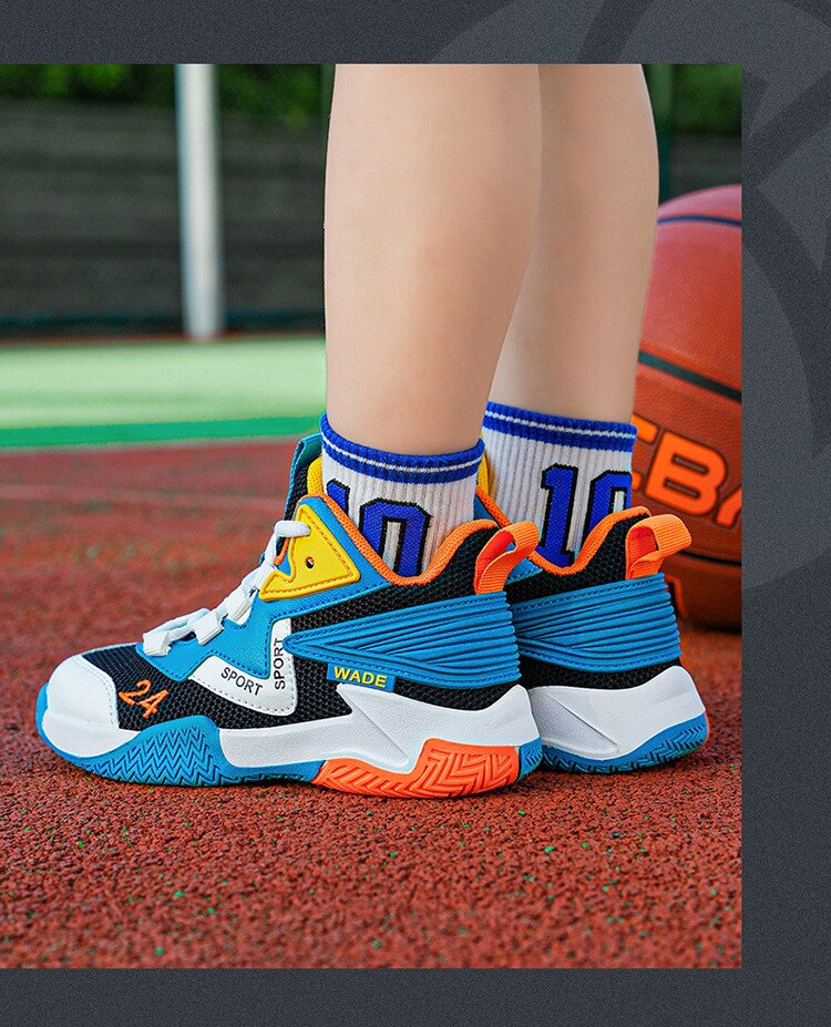 For Kids Boys Girls Basketball Shoes