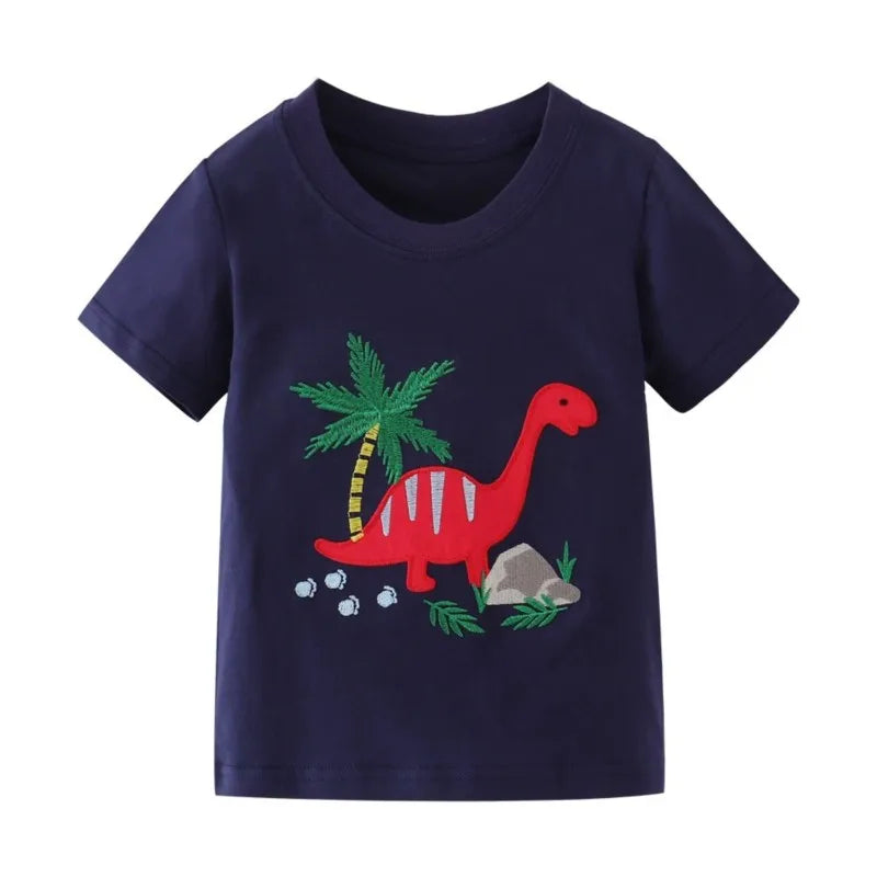Richard Cartoon Printed Short Sleeve Tees - GuGuTon baby store - Baby Fashion - Toddlers Outfits - Babies Outfits - Toddler Clothes - Kids Clothing - Newborn Clothes - Newborn Wear - Kids Wear - Trending Clothes - Trending Outfits - Fall Fashion - Winter Fashion - Girls Clothes - Boys Clothes - Babies Wear - Kids Accessories - KidsWear - Summer Clothes - Summer Fashion - Summer Trend - Falls Sweaters - Tops - Bottom - Jeans - Blouse - Dresses - Newborn Dresses - Toys