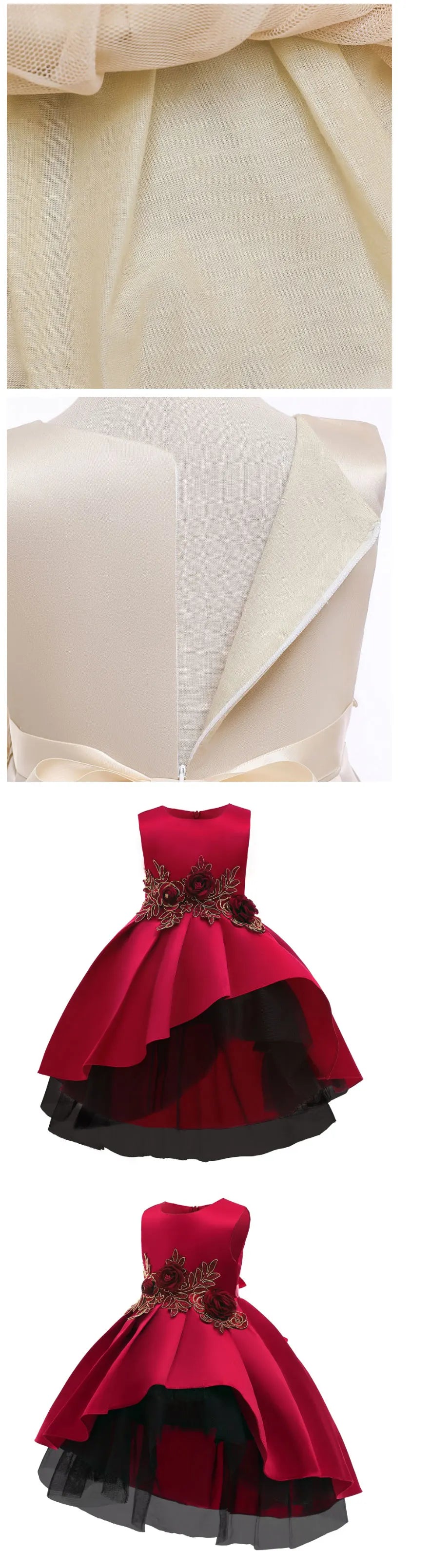 Baby Girl Birthday Dress for Girl 2-10 Year Birthday Dress 2023 New Fashion Cute Princess Baby Dress
