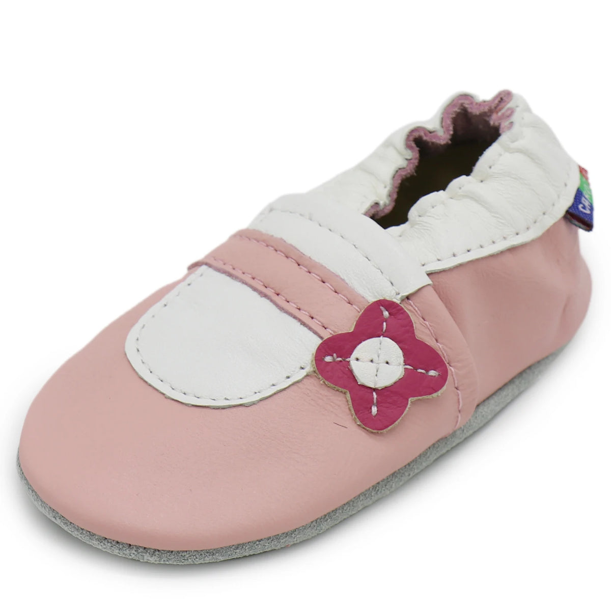 003Carozoo Newborn Baby Shoes Infant Shoes Slippers Soft Leather Baby Boys First-Walkers Girl Shoes