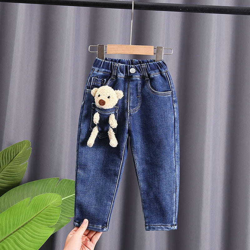 Omal Spring Autumn Kids Casual High Quality Children Trousers