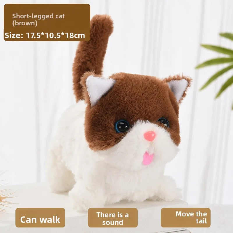 Electric Moving Cat Walking Barking Machine Interactive Simulation Mouse