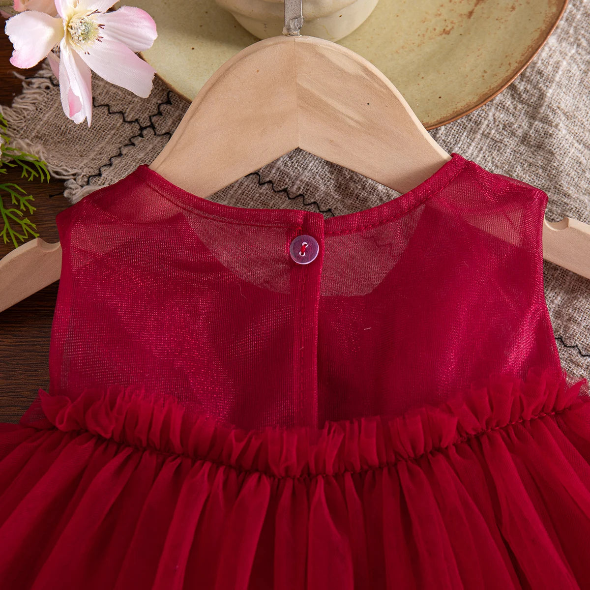 Baby Girl Dress Summer New Sweet Bow Children'S Clothing Suitable For Birthday Parties
