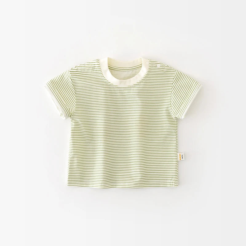 Sandro Korean Style Round Neck Tees - GuGuTon baby store - Baby Fashion - Toddlers Outfits - Babies Outfits - Toddler Clothes - Kids Clothing - Newborn Clothes - Newborn Wear - Kids Wear - Trending Clothes - Trending Outfits - Fall Fashion - Winter Fashion - Girls Clothes - Boys Clothes - Babies Wear - Kids Accessories - KidsWear - Summer Clothes - Summer Fashion - Summer Trend - Falls Sweaters - Tops - Bottom - Jeans - Blouse - Dresses - Newborn Dresses - Toys