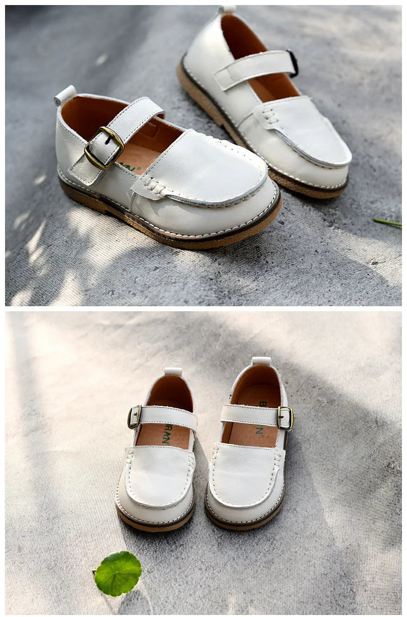 Sprng Formal Occasion Children Casual Shoes Cowhide Boys Shoes